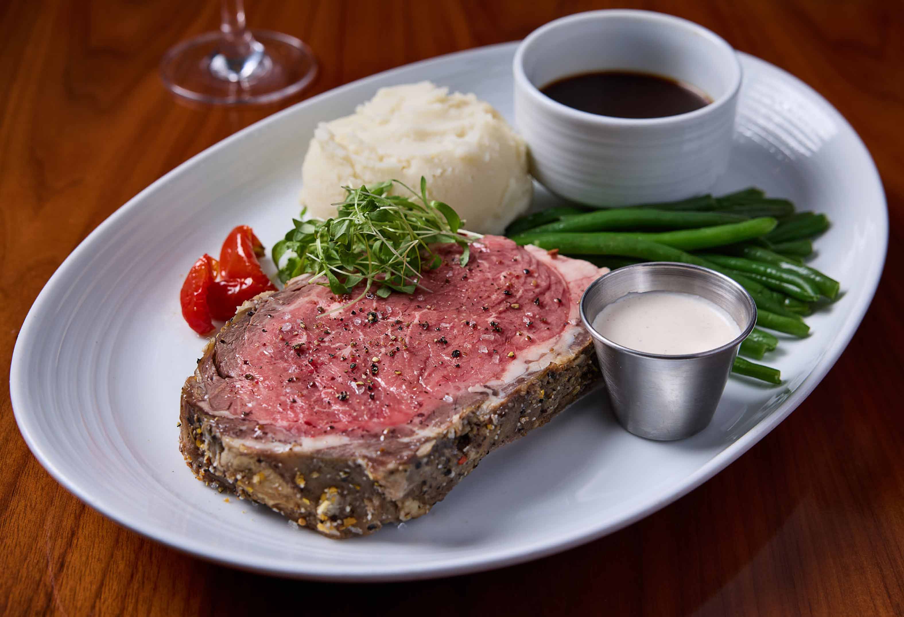 Meat dish at Rise Kitchen & Deli